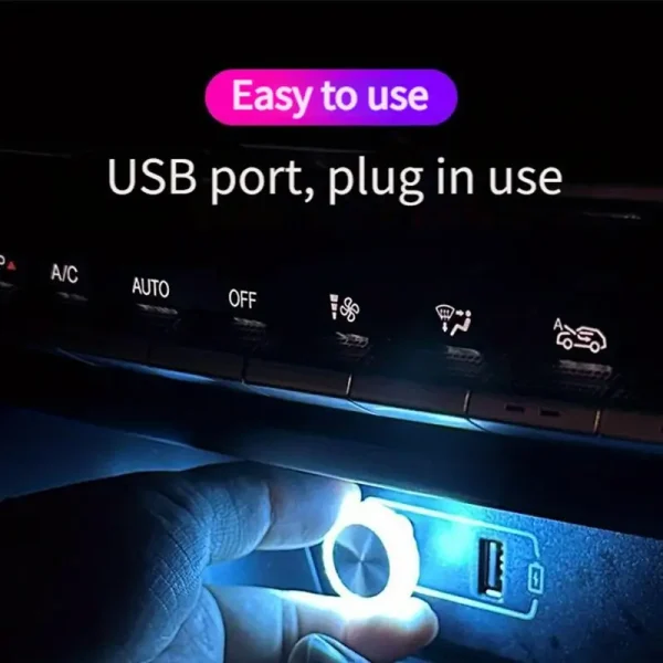 USB LED Işık Mavi - Görsel 2